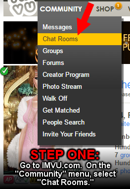 Imvu room url